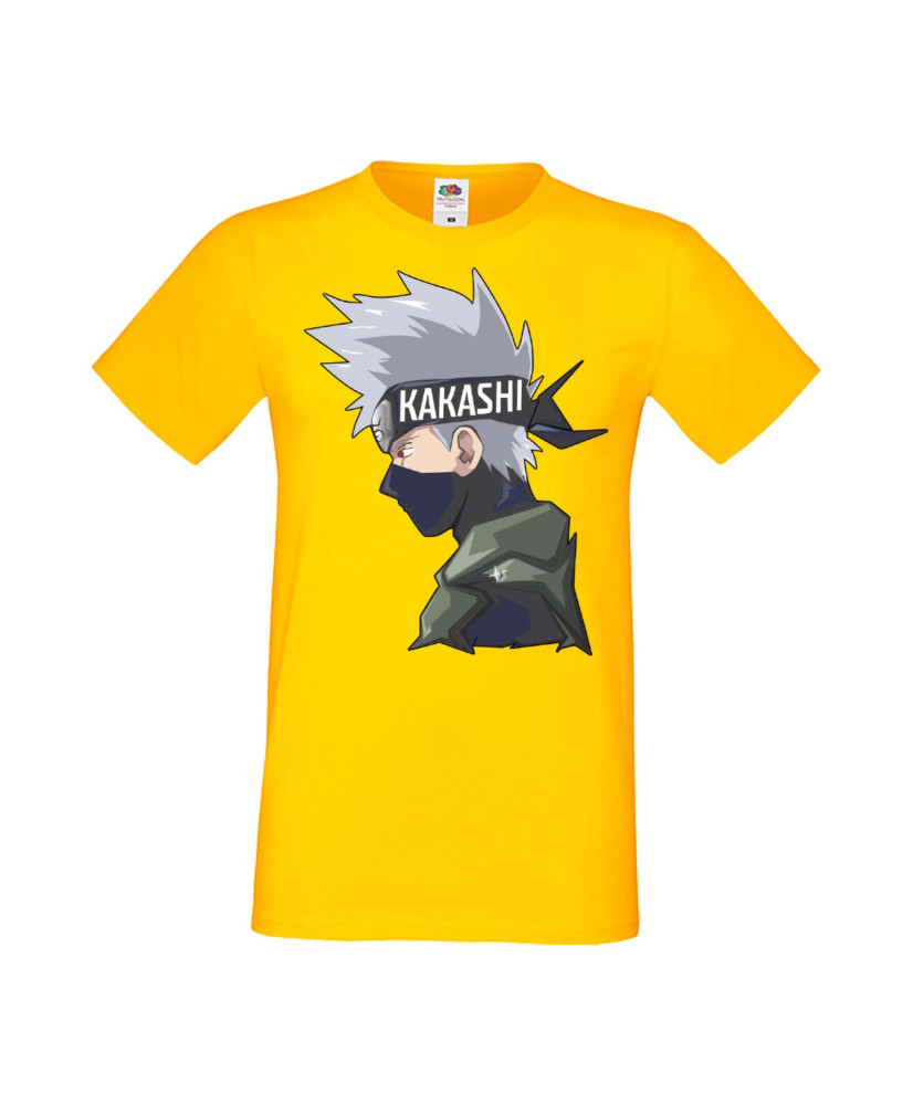 Мъжка Тениска Anime Manga Naruto Kakashi 02 Мъжка Тениска Anime Manga Naruto Kakashi 02