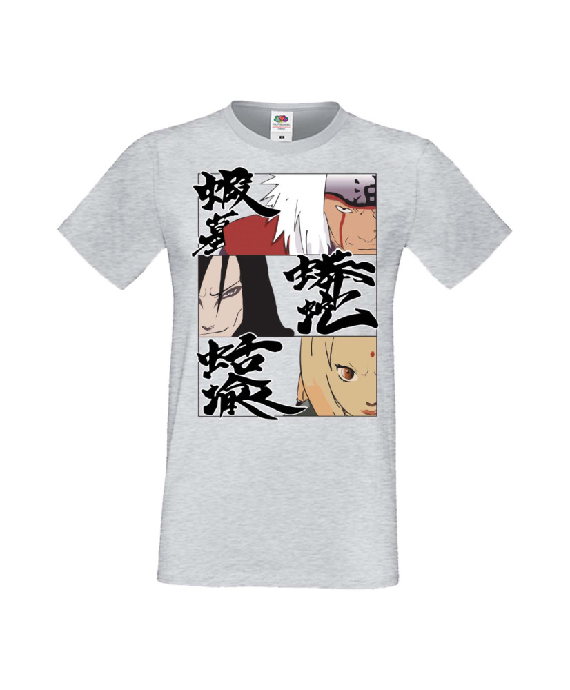 Мъжка Тениска Anime Manga Naruto Legendary Sannin Мъжка Тениска Anime Manga Naruto Legendary Sannin