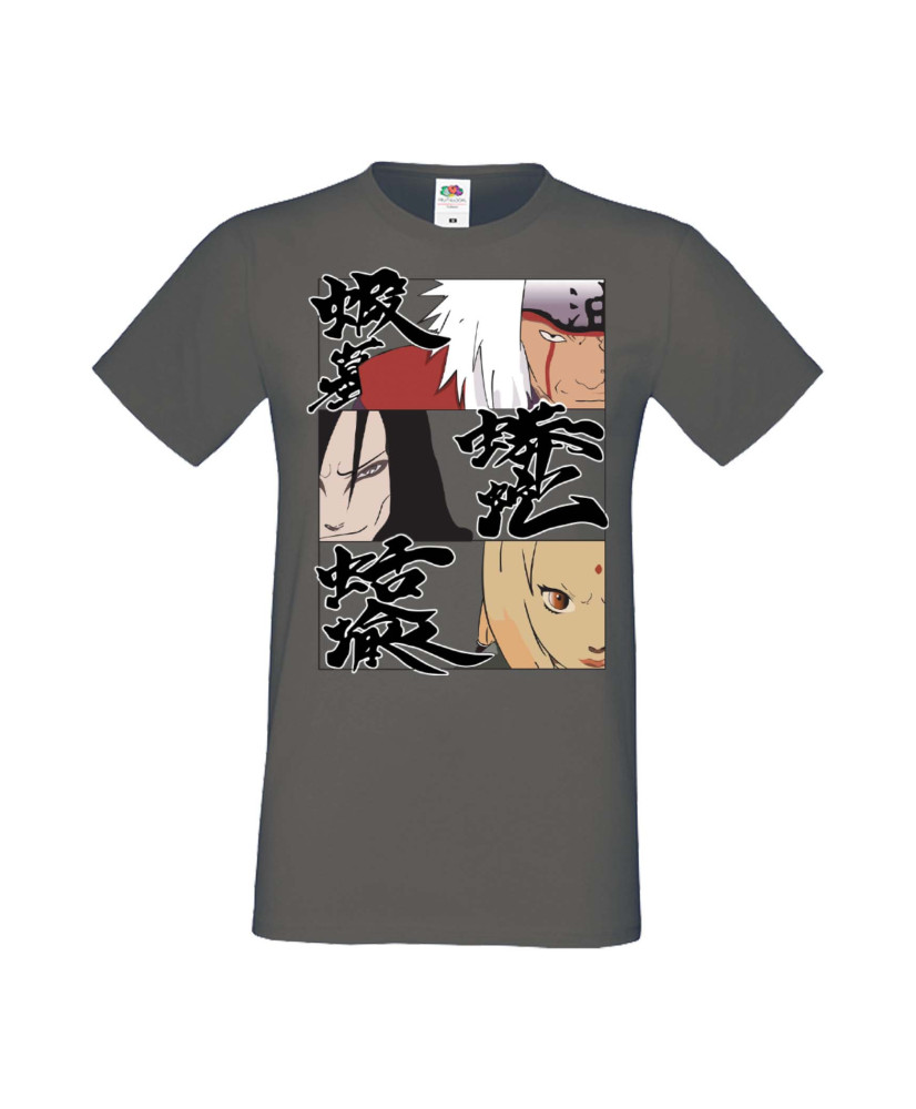 Мъжка Тениска Anime Manga Naruto Legendary Sannin Мъжка Тениска Anime Manga Naruto Legendary Sannin