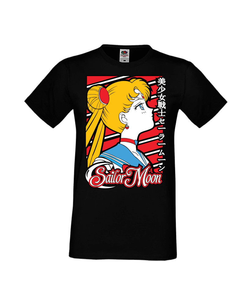Мъжка Тениска Anime Manga Sailor Moon 01