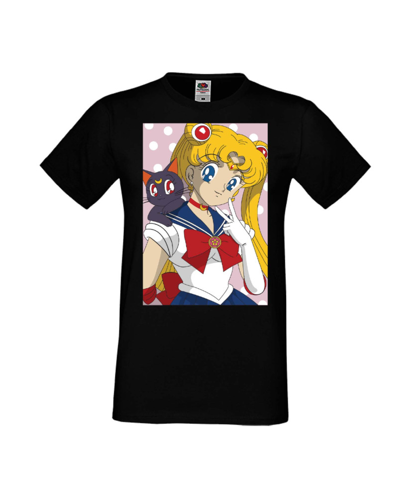 Мъжка Тениска Anime Manga Sailor Moon 02