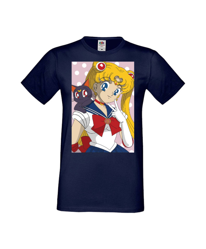Мъжка Тениска Anime Manga Sailor Moon 02