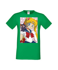 Мъжка Тениска Anime Manga Sailor Moon 02