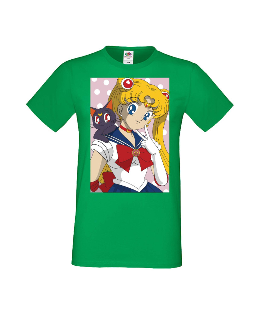 Мъжка Тениска Anime Manga Sailor Moon 02