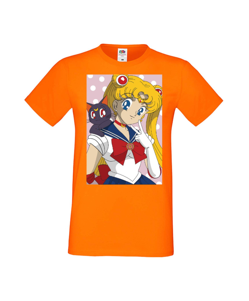 Мъжка Тениска Anime Manga Sailor Moon 02