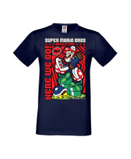Мъжка Тениска Anime Manga Super Mario Bros