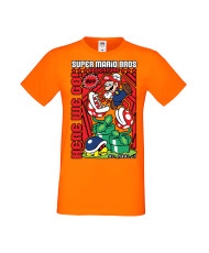 Мъжка Тениска Anime Manga Super Mario Bros