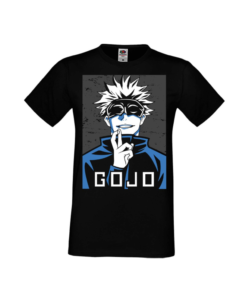 Мъжка Тениска Anime Manga Jujutsu Kaisen Satoru Gojo Мъжка Тениска Anime Manga Jujutsu Kaisen Satoru Gojo