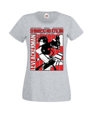 Дамска Тениска Manga Anime Attack On Titan Levi Ackerman