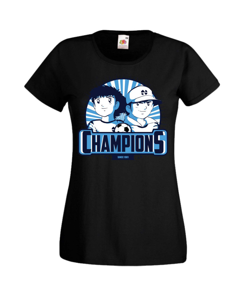 Дамска Тениска Manga Anime Captain Tsubasa 01