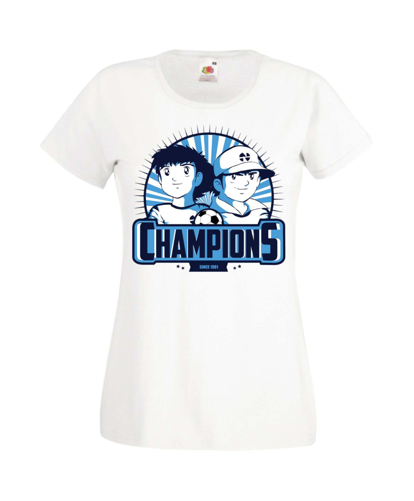 Дамска Тениска Manga Anime Captain Tsubasa 01