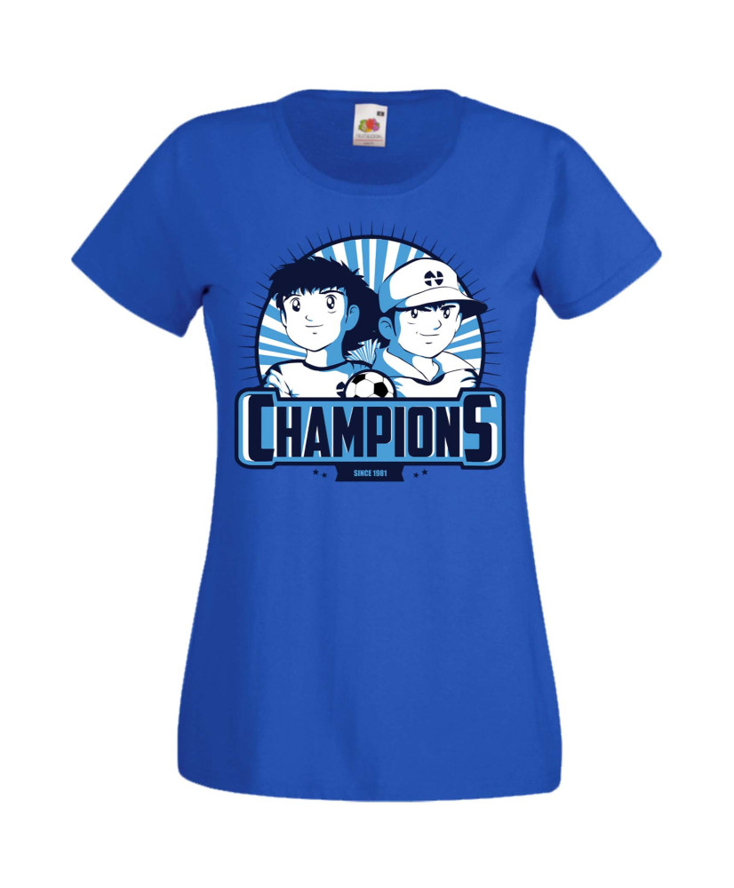 Дамска Тениска Manga Anime Captain Tsubasa 01