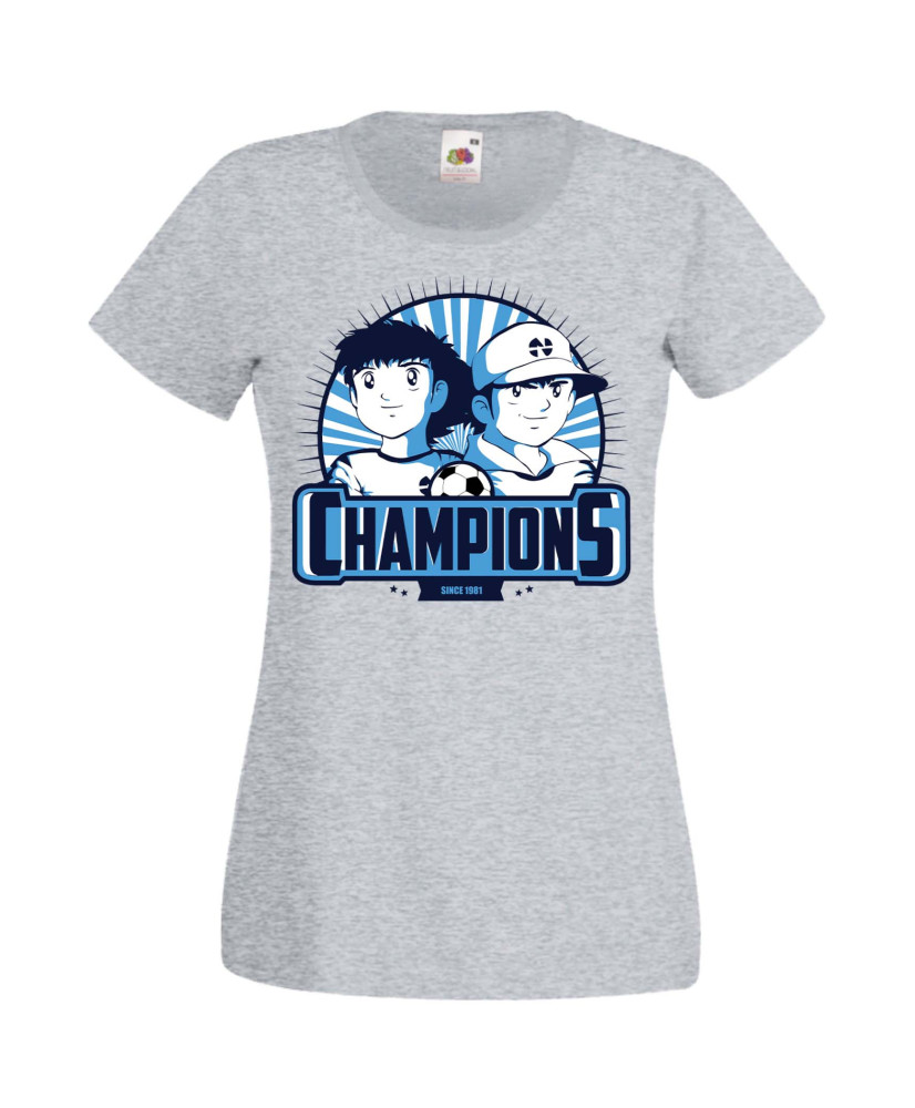 Дамска Тениска Manga Anime Captain Tsubasa 01