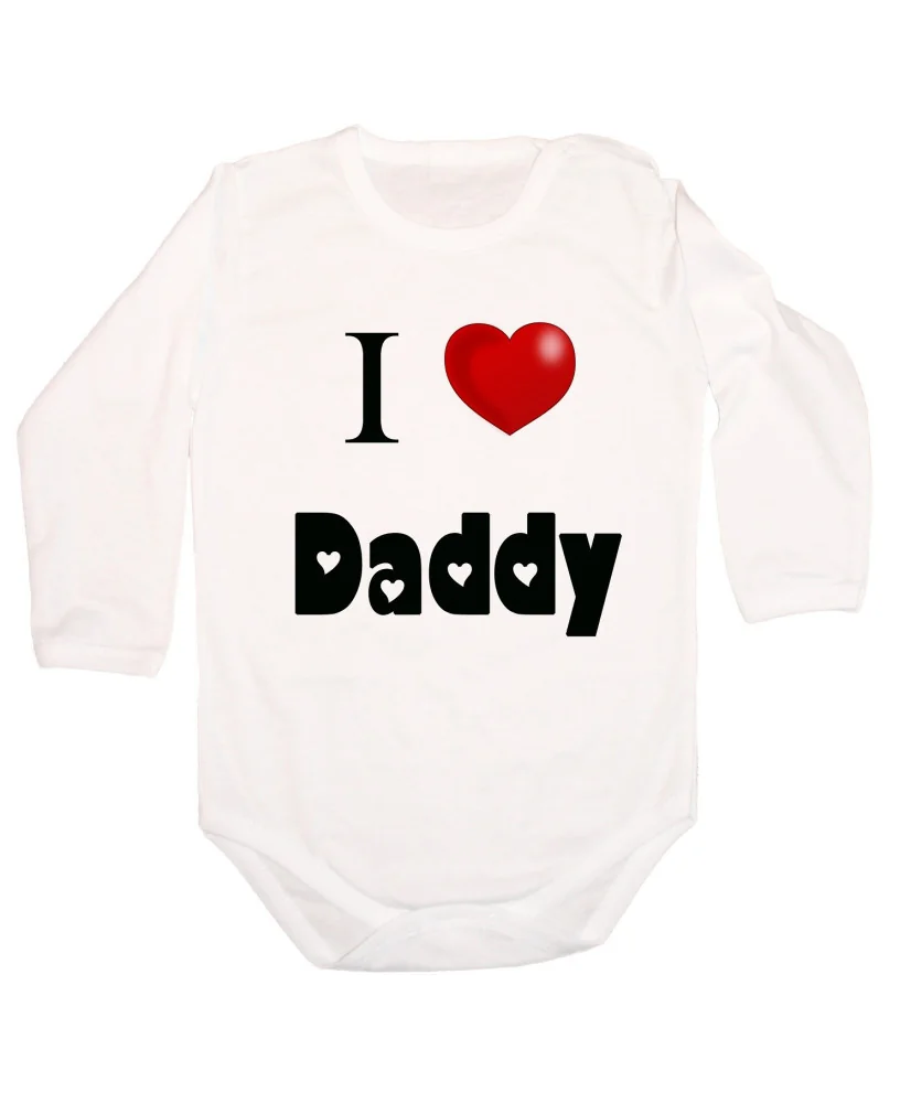 Бебешко боди I Love Daddy 1