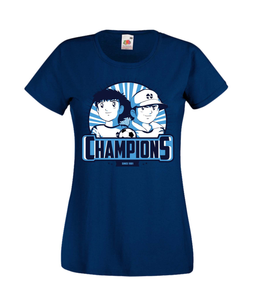 Дамска Тениска Manga Anime Captain Tsubasa 01