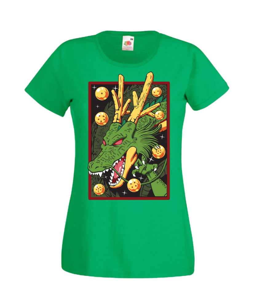 Дамска Тениска Manga Anime Dragon Ball Z Shenron