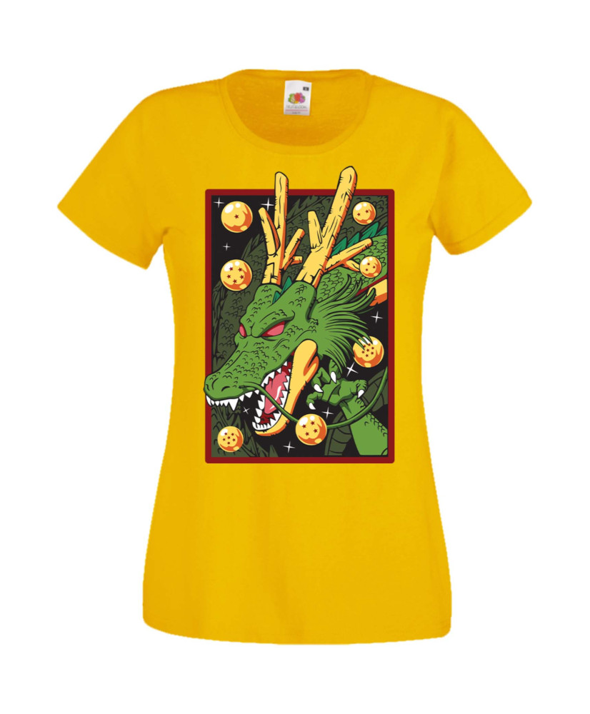 Дамска Тениска Manga Anime Dragon Ball Z Shenron