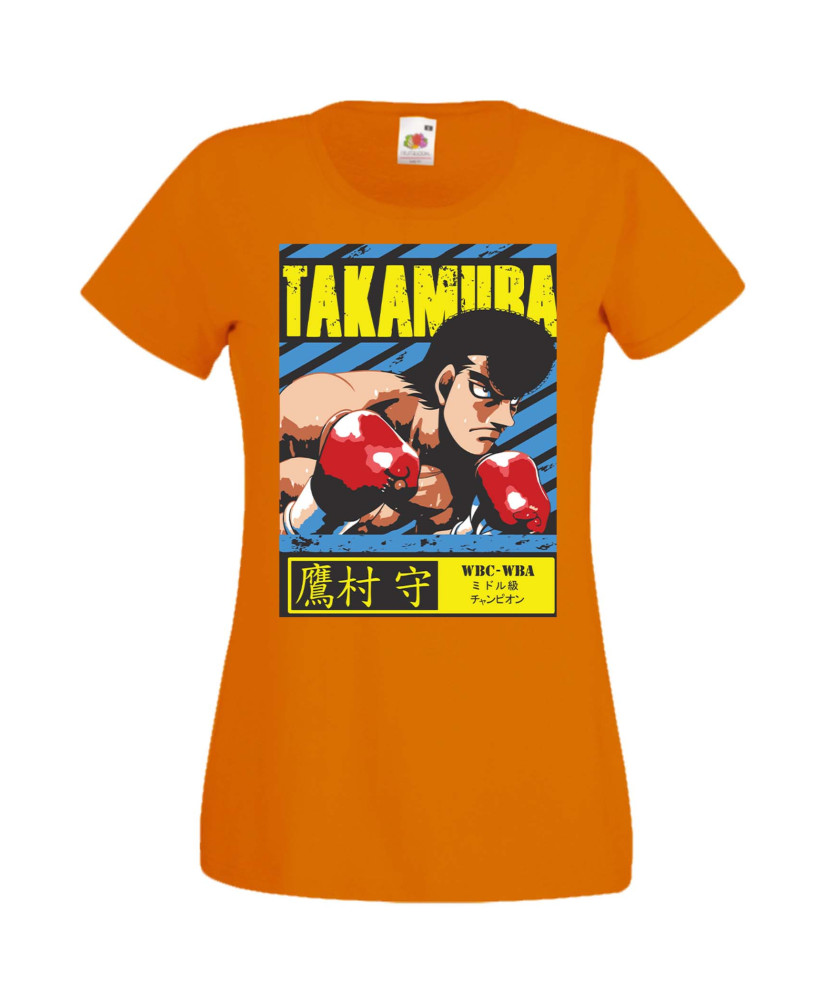 Дамска Тениска Manga Anime Hajime No Ippo Mamoru Takamura