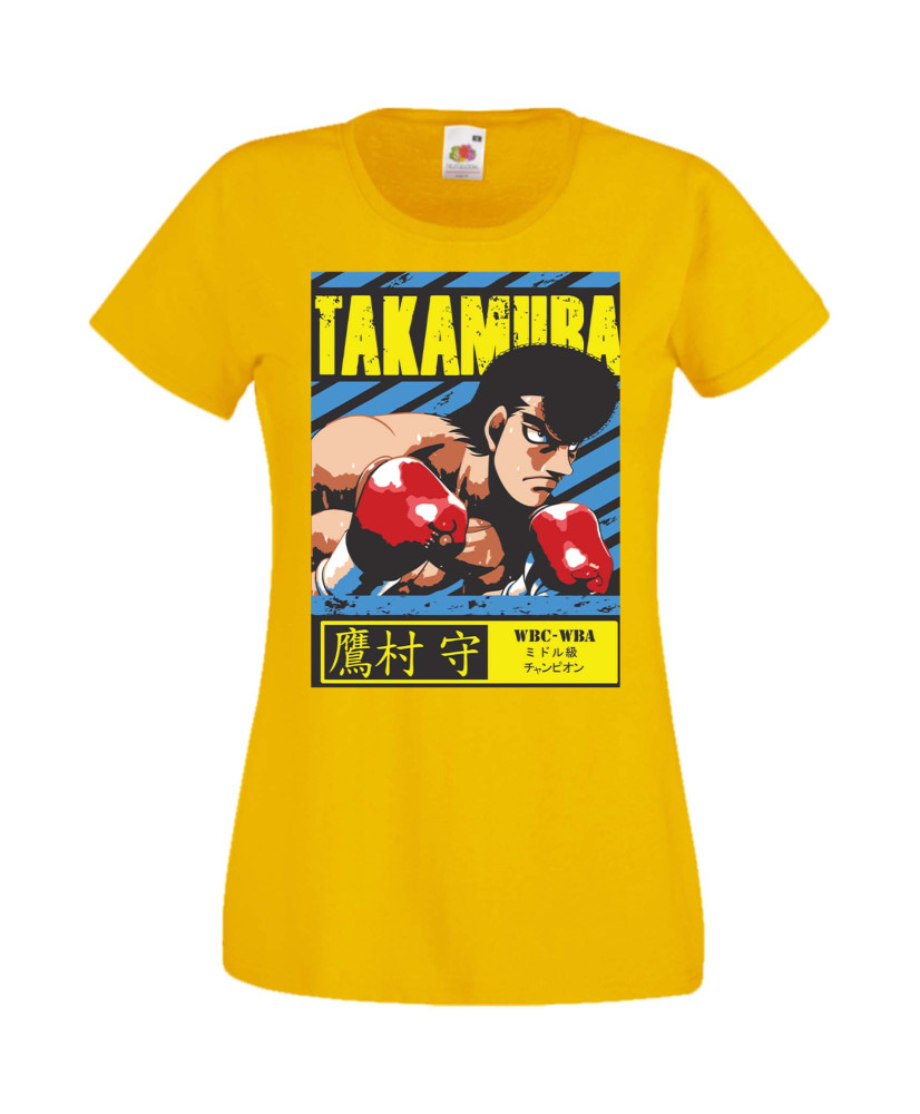 Дамска Тениска Manga Anime Hajime No Ippo Mamoru Takamura