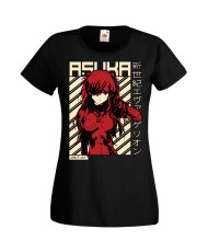 Дамска Тениска Manga Anime Neon Genesis Evangelion Asuka