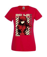 Дамска Тениска Manga Anime Neon Genesis Evangelion Asuka