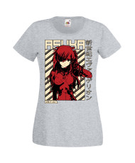 Дамска Тениска Manga Anime Neon Genesis Evangelion Asuka