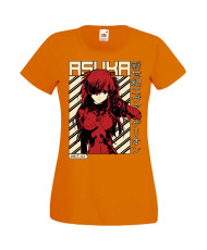 Дамска Тениска Manga Anime Neon Genesis Evangelion Asuka