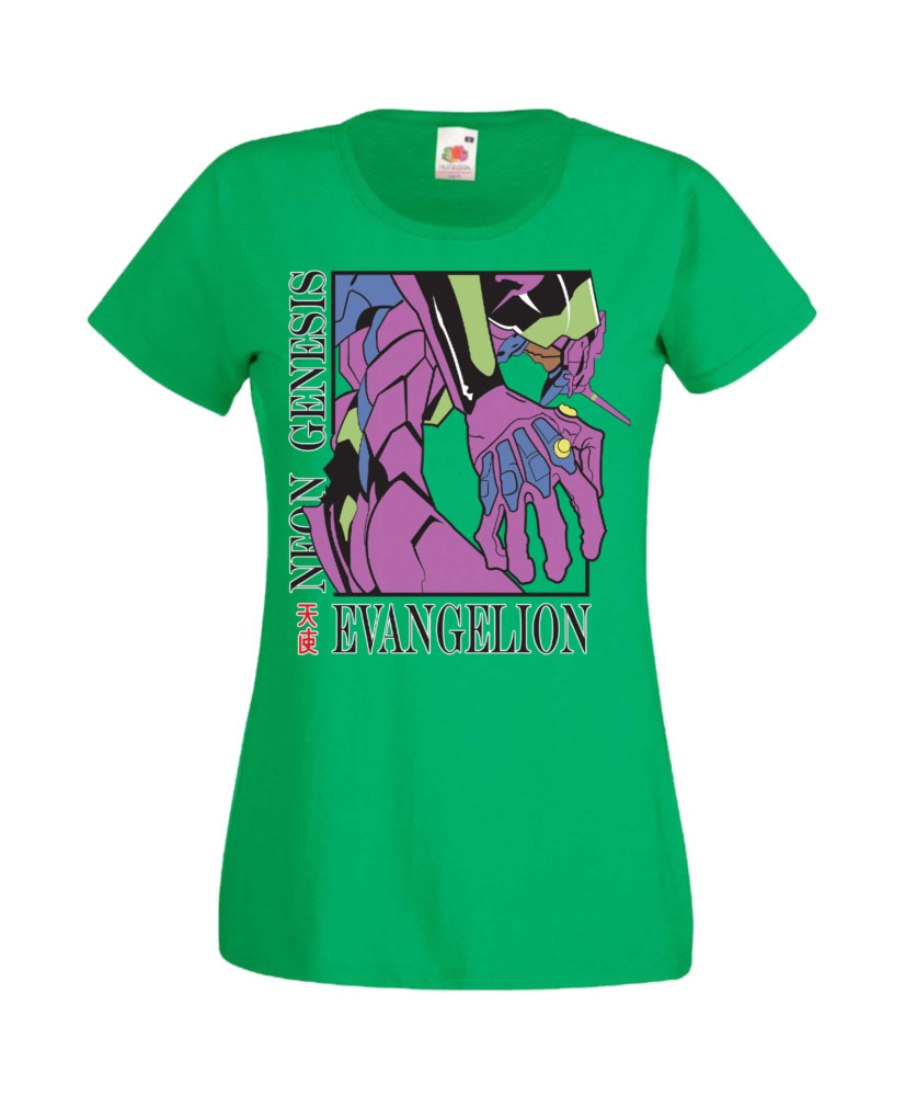 Дамска Тениска Manga Anime Neon Genesis Evangelion Gendo Ikari