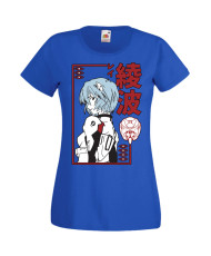Дамска Тениска Manga Anime Neon Genesis Evangelion Rei Ayanami
