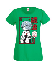 Дамска Тениска Manga Anime Neon Genesis Evangelion Rei Ayanami