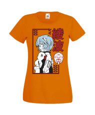 Дамска Тениска Manga Anime Neon Genesis Evangelion Rei Ayanami