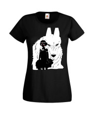 Дамска Тениска Manga Anime Princess Mononoke