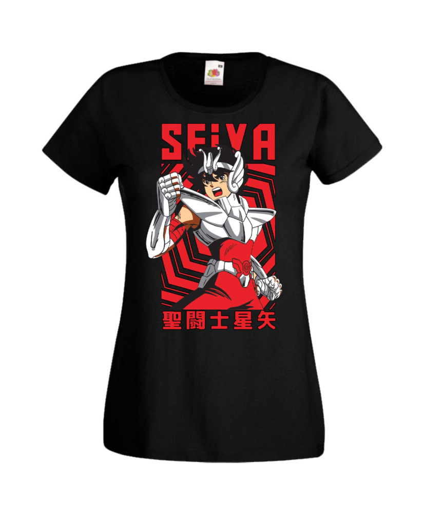 Дамска Тениска Manga Anime Saint Seiya Pegasus 02