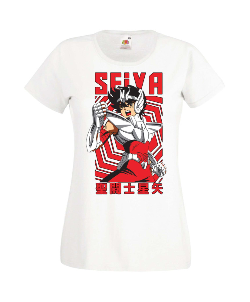 Дамска Тениска Manga Anime Saint Seiya Pegasus 02