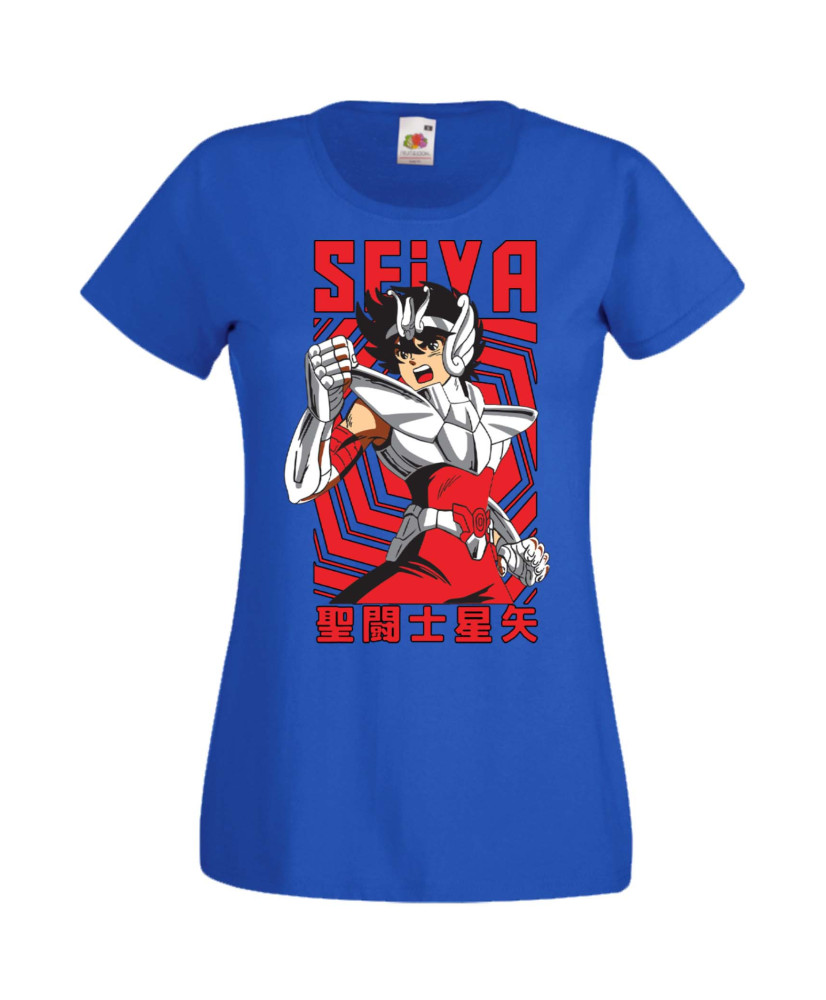 Дамска Тениска Manga Anime Saint Seiya Pegasus 02