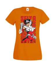 Дамска Тениска Manga Anime Saint Seiya Pegasus 02