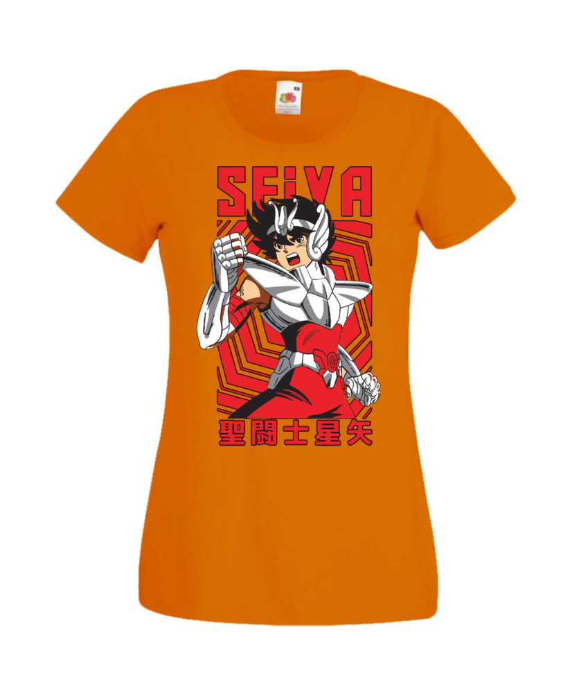 Дамска Тениска Manga Anime Saint Seiya Pegasus 02