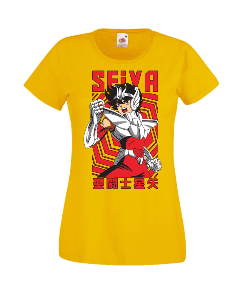 Дамска Тениска Manga Anime Saint Seiya Pegasus 02