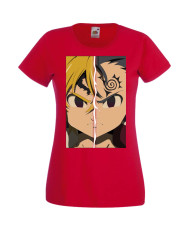 Дамска Тениска Manga Anime The Seven Deadly Sins Meliodas 01