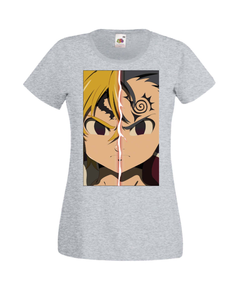 Дамска Тениска Manga Anime The Seven Deadly Sins Meliodas 01