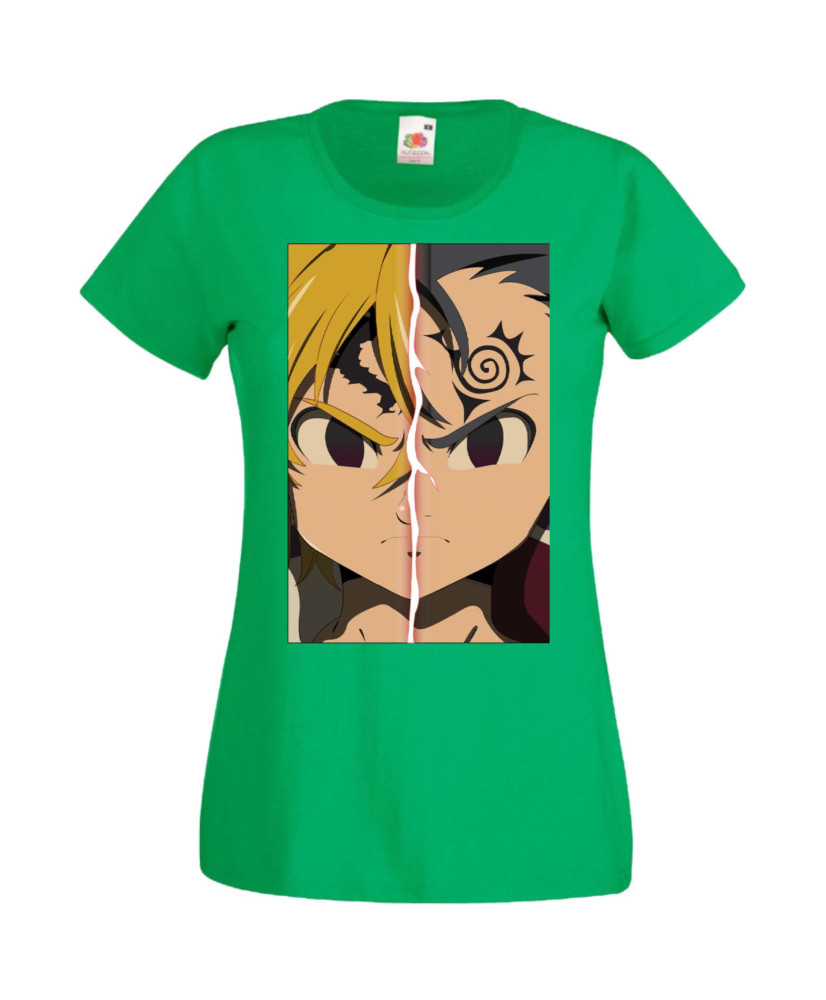 Дамска Тениска Manga Anime The Seven Deadly Sins Meliodas 01