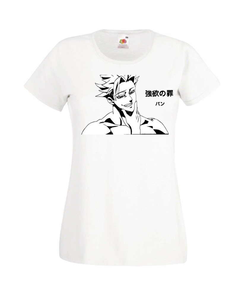 Дамска Тениска Manga Anime The Seven Deadly Sins Meliodas 03