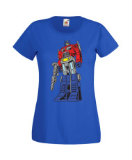 Дамска Тениска Manga Anime Transformers Optimus Prime 01