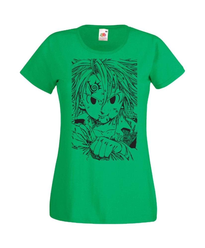 Дамска Тениска Manga Anime The Seven Deadly Sins Meliodas 02