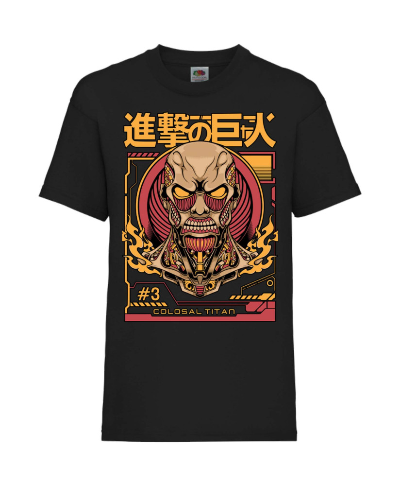 Детска Тениска Attack On Titan Colosal Titan
