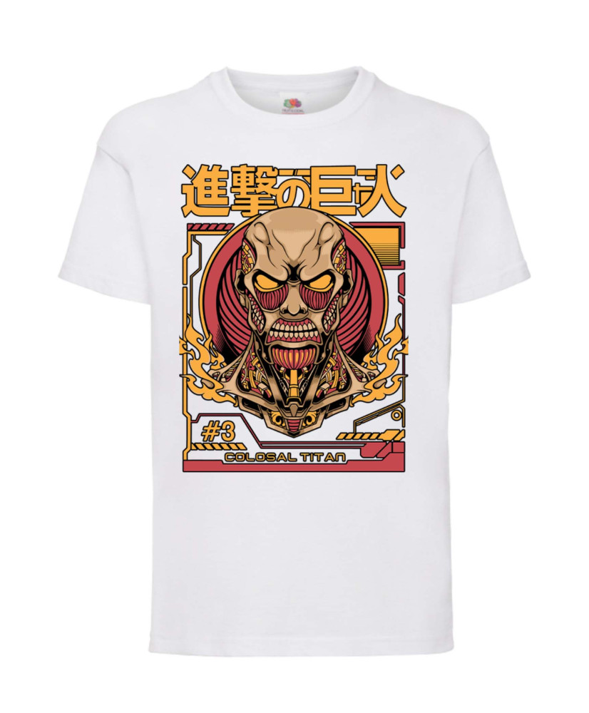 Детска Тениска Attack On Titan Colosal Titan
