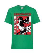 Детска Тениска Attack On Titan Levi Ackerman