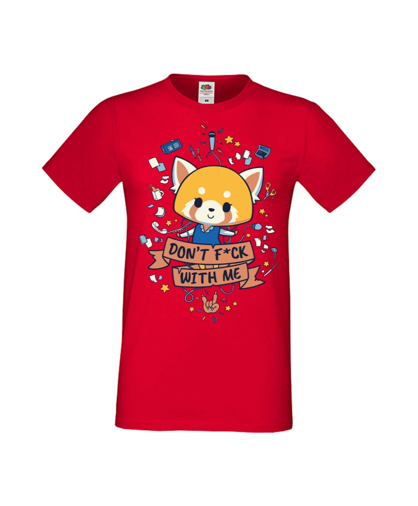 Мъжка Тениска Manga Anime Aggretsuko