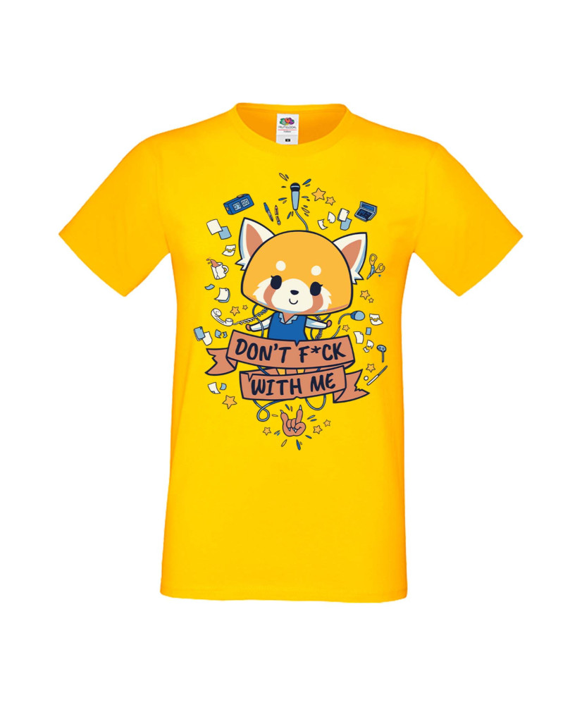 Мъжка Тениска Manga Anime Aggretsuko