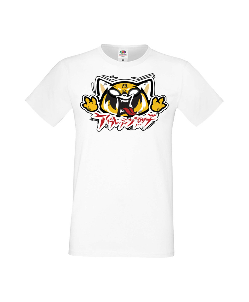 Мъжка Тениска Manga Anime Aggresive Panda